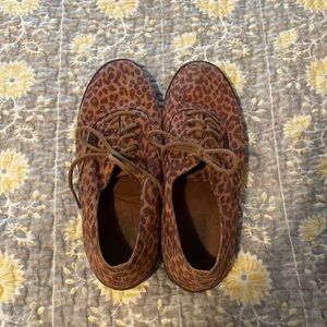 Cheetah print Low top Vans